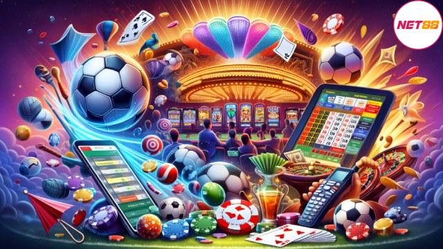 Kho Game Cá Cược Trực Tuyến Tại Net88